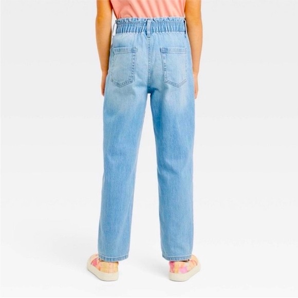 CAT & JACK Paperbag Waist Jeans - Picture 2 of 7